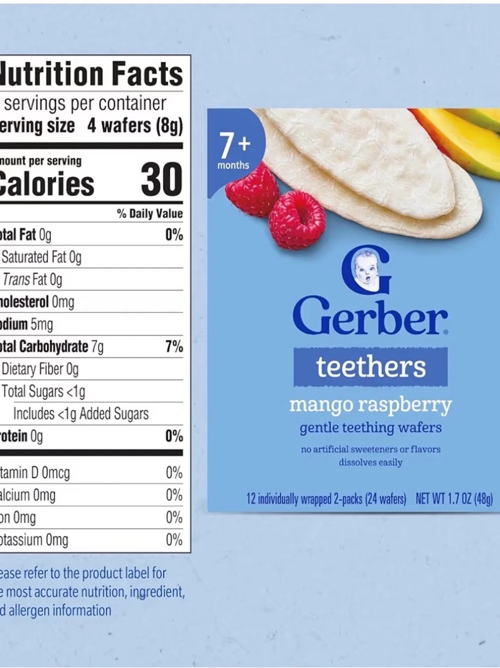 Gerber Mango Raspberry Teethers - new in box - Picture 5 of 9